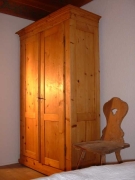 Bedroom in rustic style